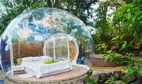 Hot Sale Inflatable Garden Bubble Dome Tent 3M/4M/5M Bubble Hotel For Outdoor Transparent Bubble Tent Igloo Tent For Camping