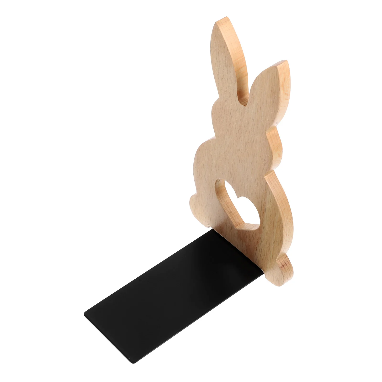 

Wooden Rabbit Bookends Cute Bunny Book Holder For Shelf Desk Organization Bookends For Shelves Office Decor