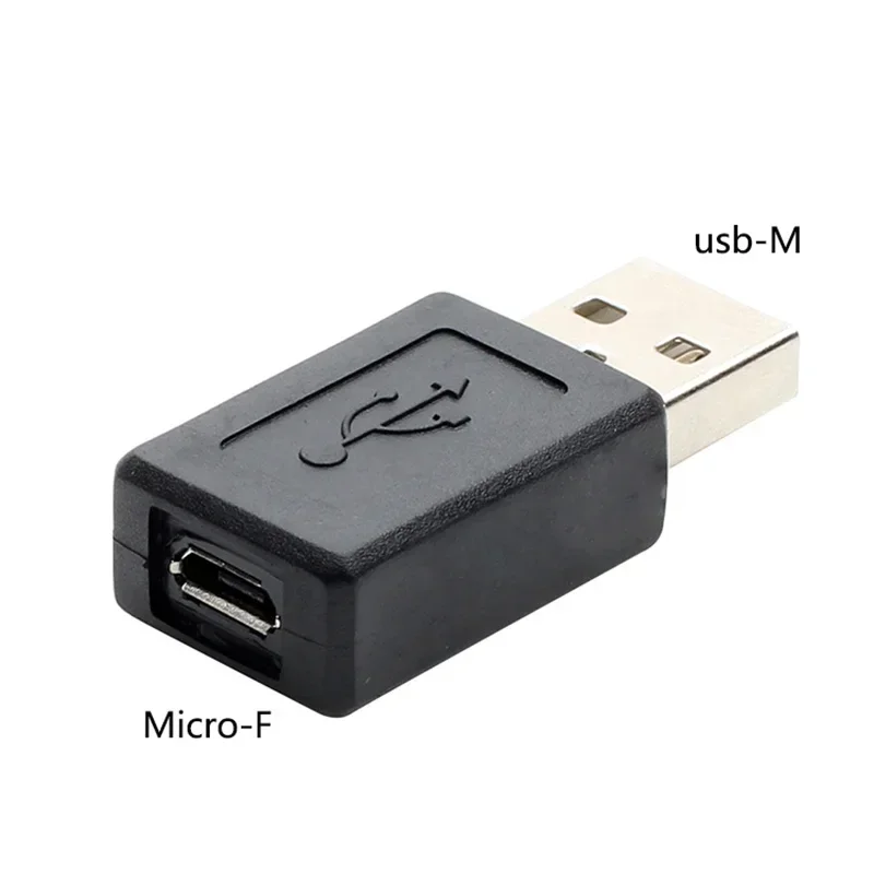USB 2.0 Type A Female To Micro USB B Female Adapter Plug Converter USB 2.0 To Micro USB Connector Wholesale