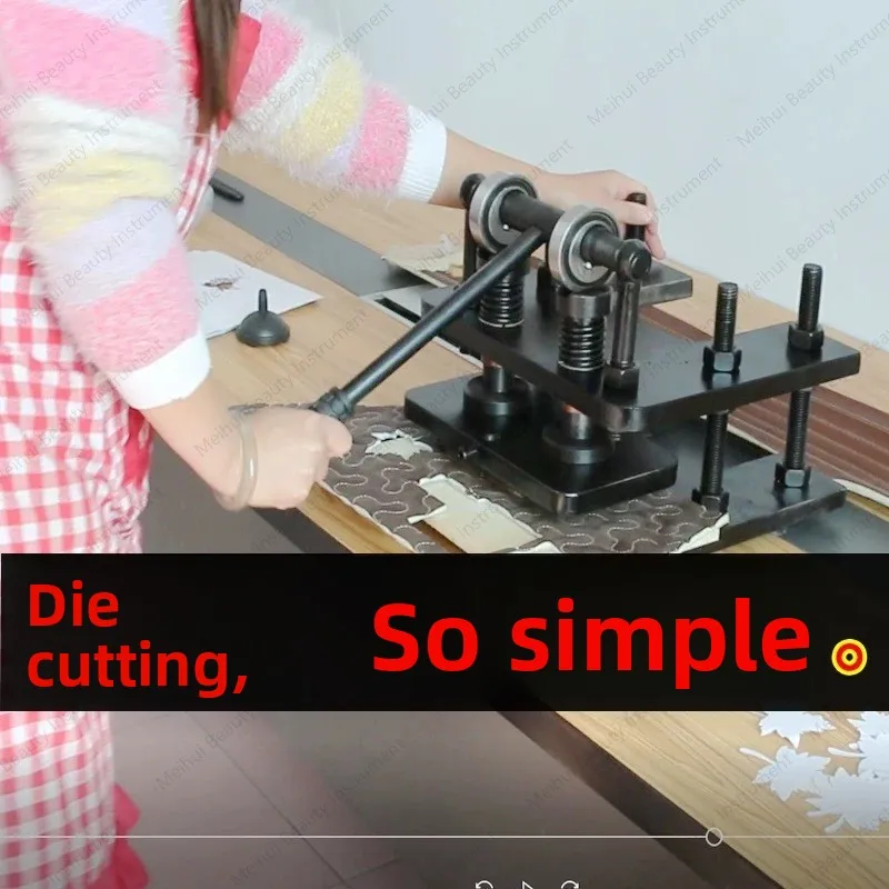 Manual Die-cutting Machine Small Press Fabric Cutting Leather Shredding Cutting Machine Four-column Cutting