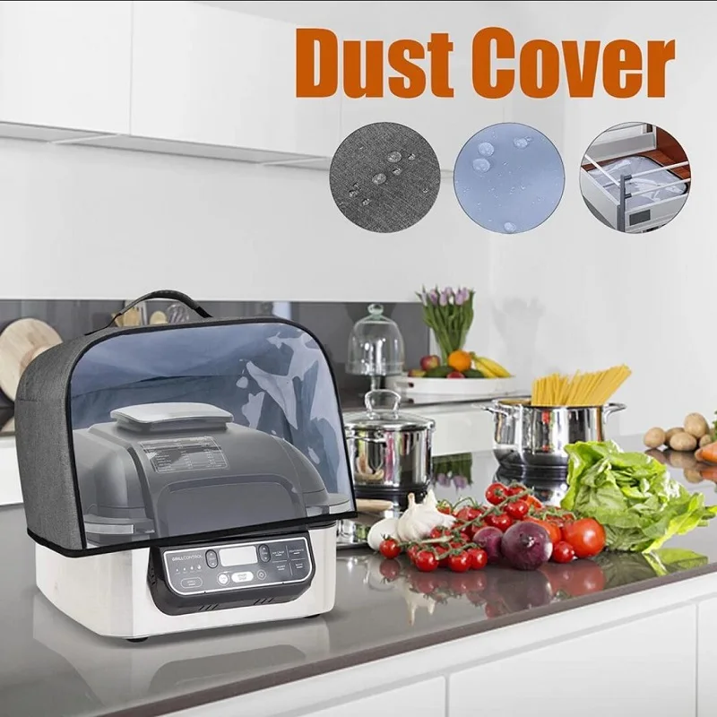 Kitchen Dust Cap Durable Waterproof Household Bread Baking Hood Air Fryer  For Ninja Foodi Grill Kitchen Utensils Dust Cover