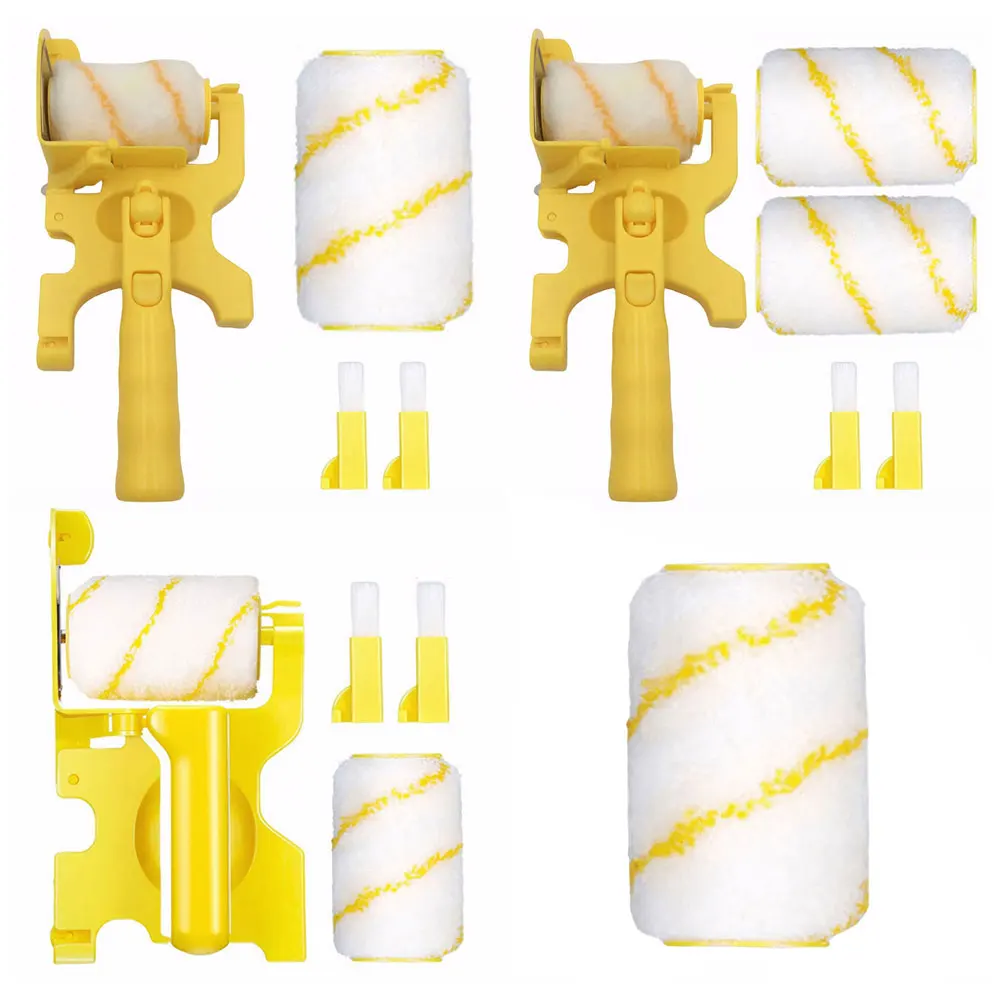 

Валиковая кисть для обрезки краски Инструменты для ремонта стен Ручная кисть для обрезки краски Роликовая кисть для обрезки краски Комбинированный набор для обрезки краски