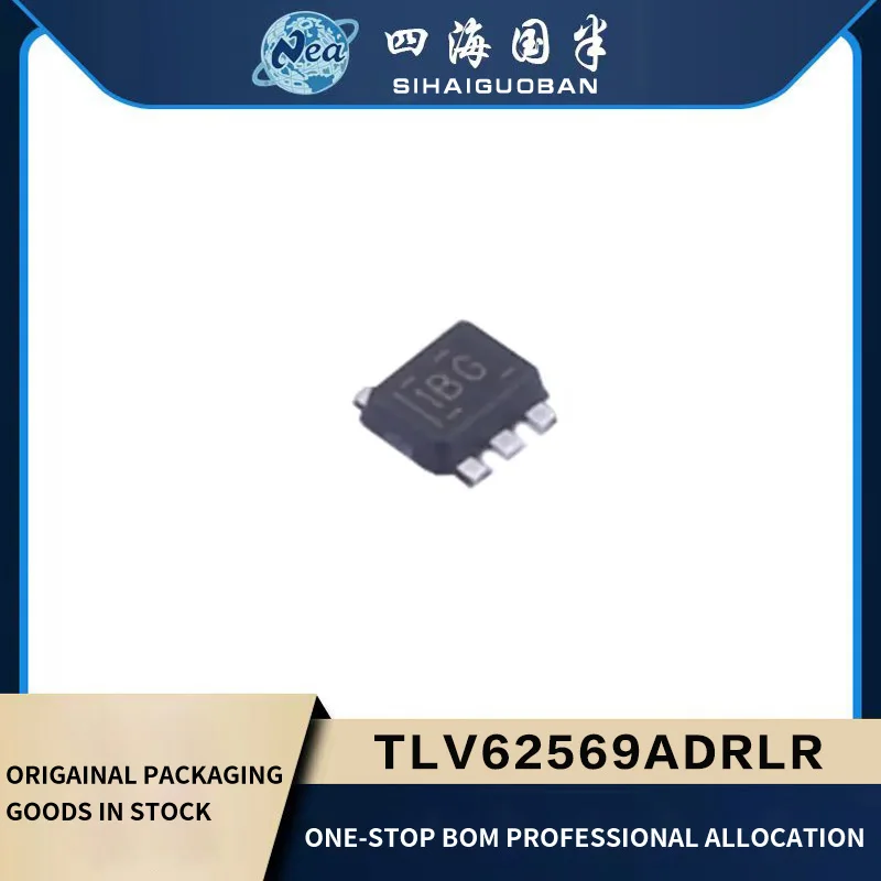 5PCS New Packaging TLV62568ADRLR  1BE SOT563 TLV62569ADRLR 1BG High Efficiency Step-down Buck Converter