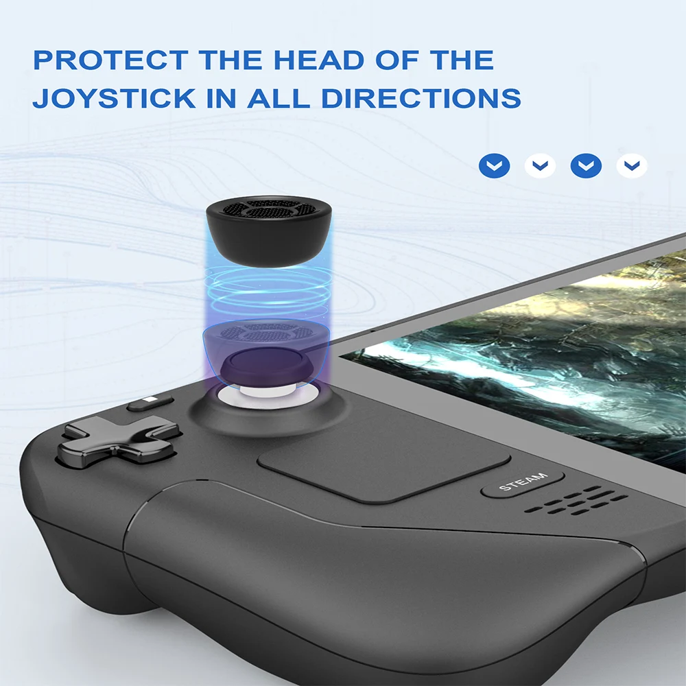 Controlador de consola Steam Deck /switch, accesorios de joystick que aumentan la tapa del joystick, ROG AIIy X