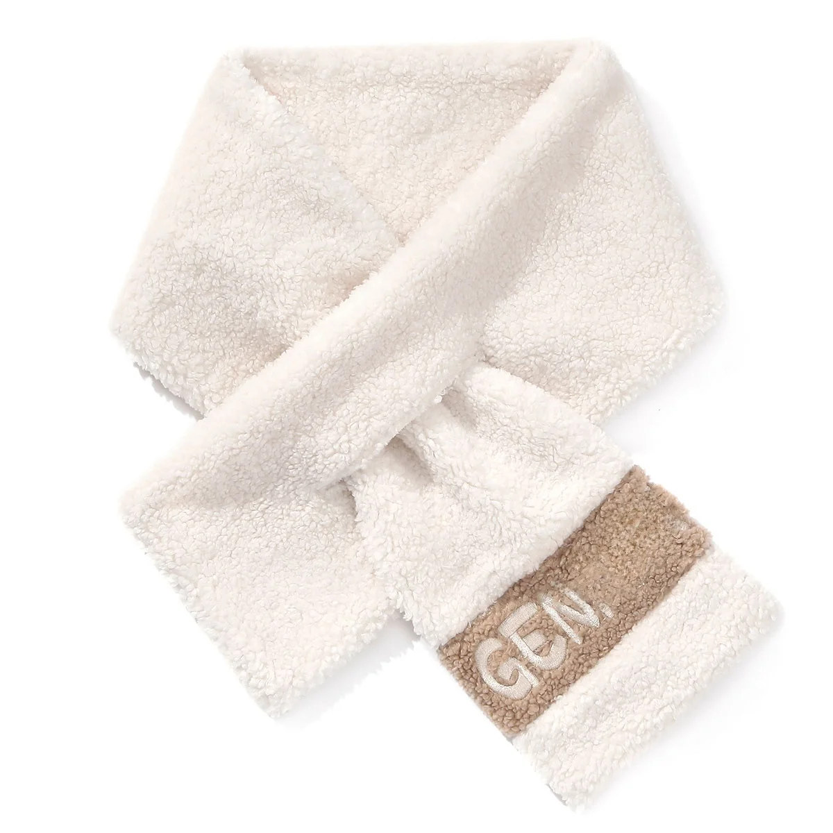 sciarpa-invernale-nuova-collezione-genanx-lightning-tide-in-maglia-patchwork-color-block-calda-e-morbida