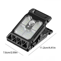 New Upgraded Intelligent Sensing Solar Clip Lamp Outdoor Courtyard Lamp Garden Lighting Solar Wall Lamp 6