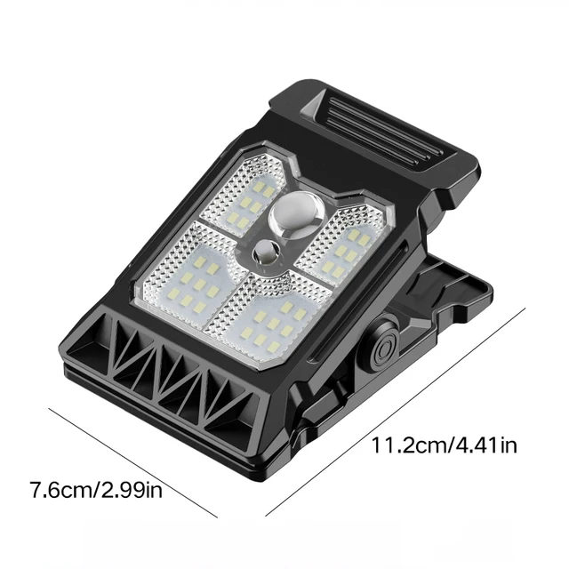 New Upgraded Intelligent Sensing Solar Clip Lamp Outdoor Courtyard Lamp Garden Lighting Solar Wall Lamp 6