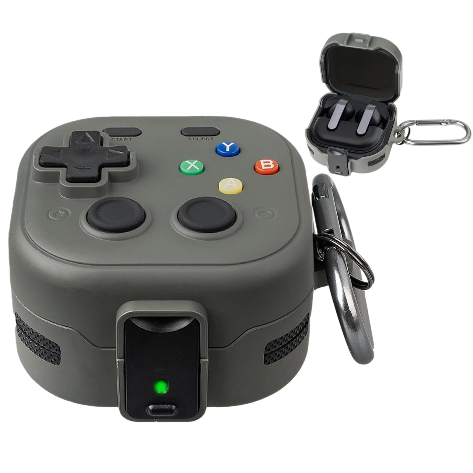 Für Samsung Galaxy Buds 4 Pro /Buds 4 Silikonhülle, lustiges Cartoon-Spiel-Design, Cover mit Reinigungsset für Samsung Galaxy Buds 4 – Detail 8