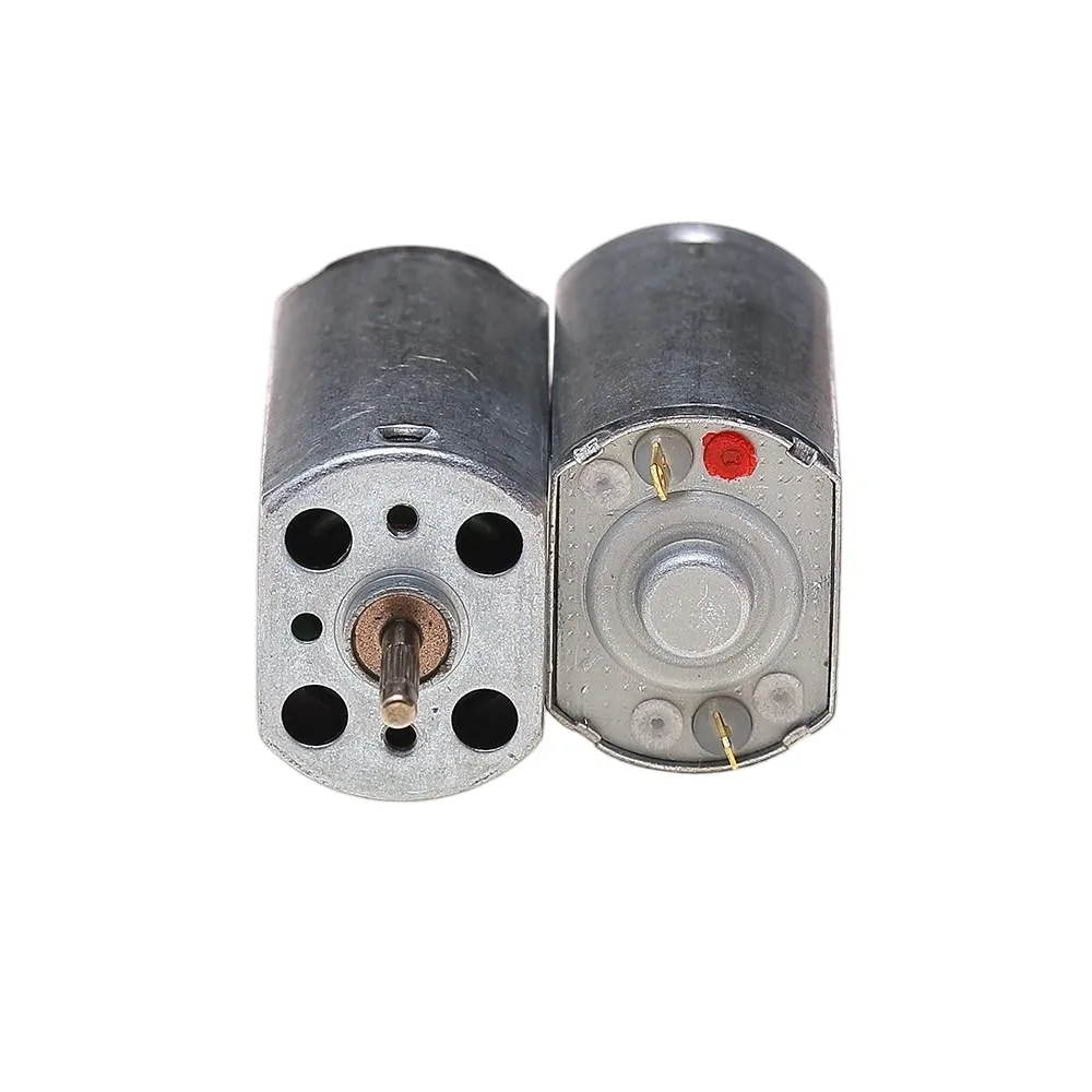 1 PC 180 Model Electric Motor With Carbon Brushes And Flat Heat Dissipation Holes 3V-3.7V. DC Motor With Metal Rear Cover