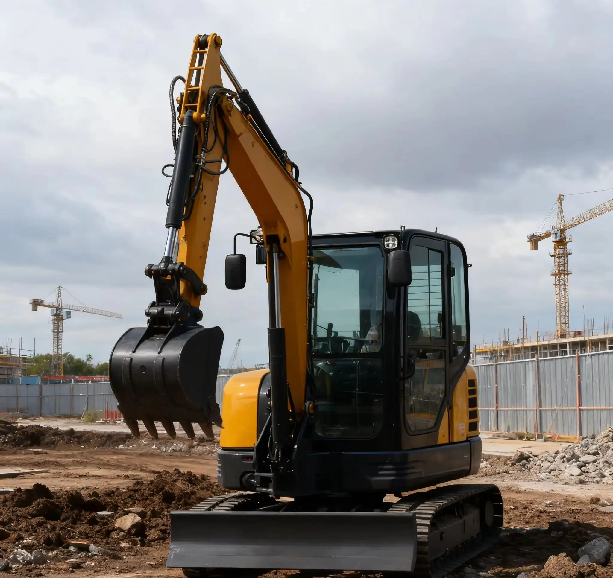 حفارة صغيرة 3 طن 3.5 طن حفارة صغيرة آلة التعبئة حفارة صغيرة