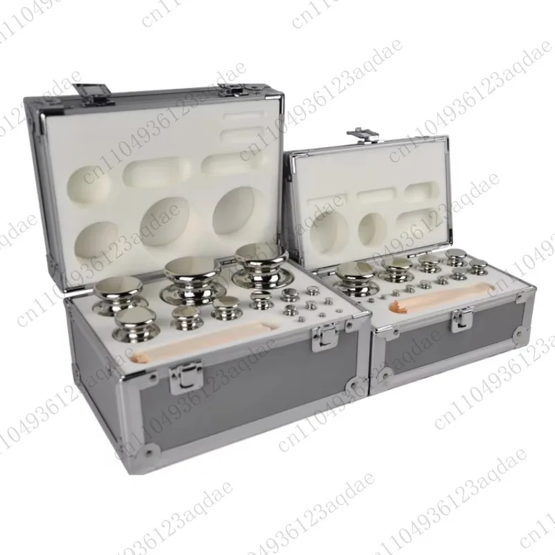 Stainless Steel Test Weight E2 Class 1mg-1kg Laboratory Precision Balance Mass Calibration Calibrator Weight Set