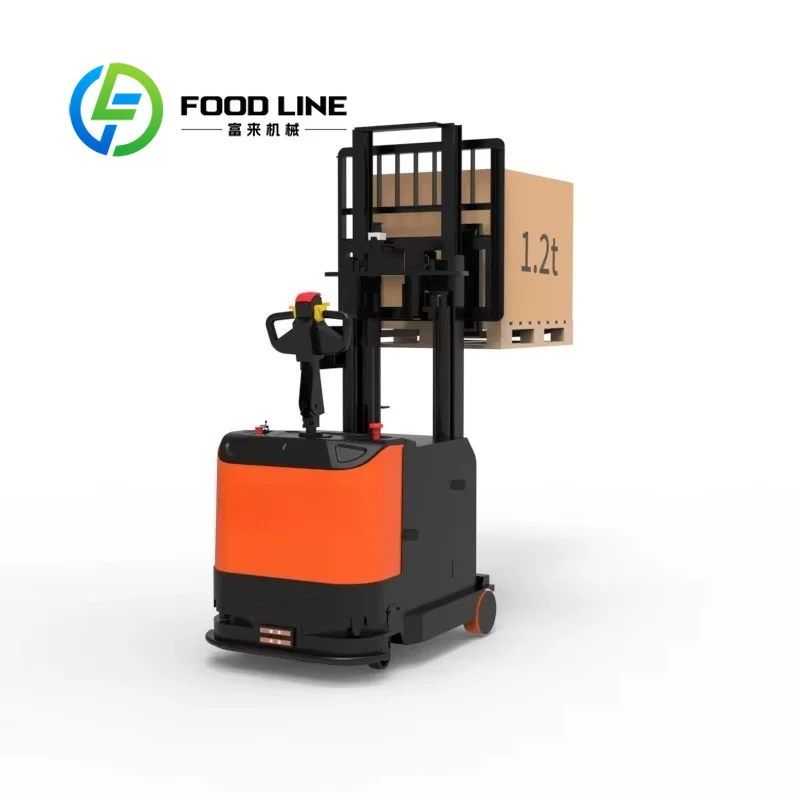 Smart Counterbalance Forklift Agv Robot, Open Sdk Interface, Stable Lifting, For Factory Automated Pallet Distribution
