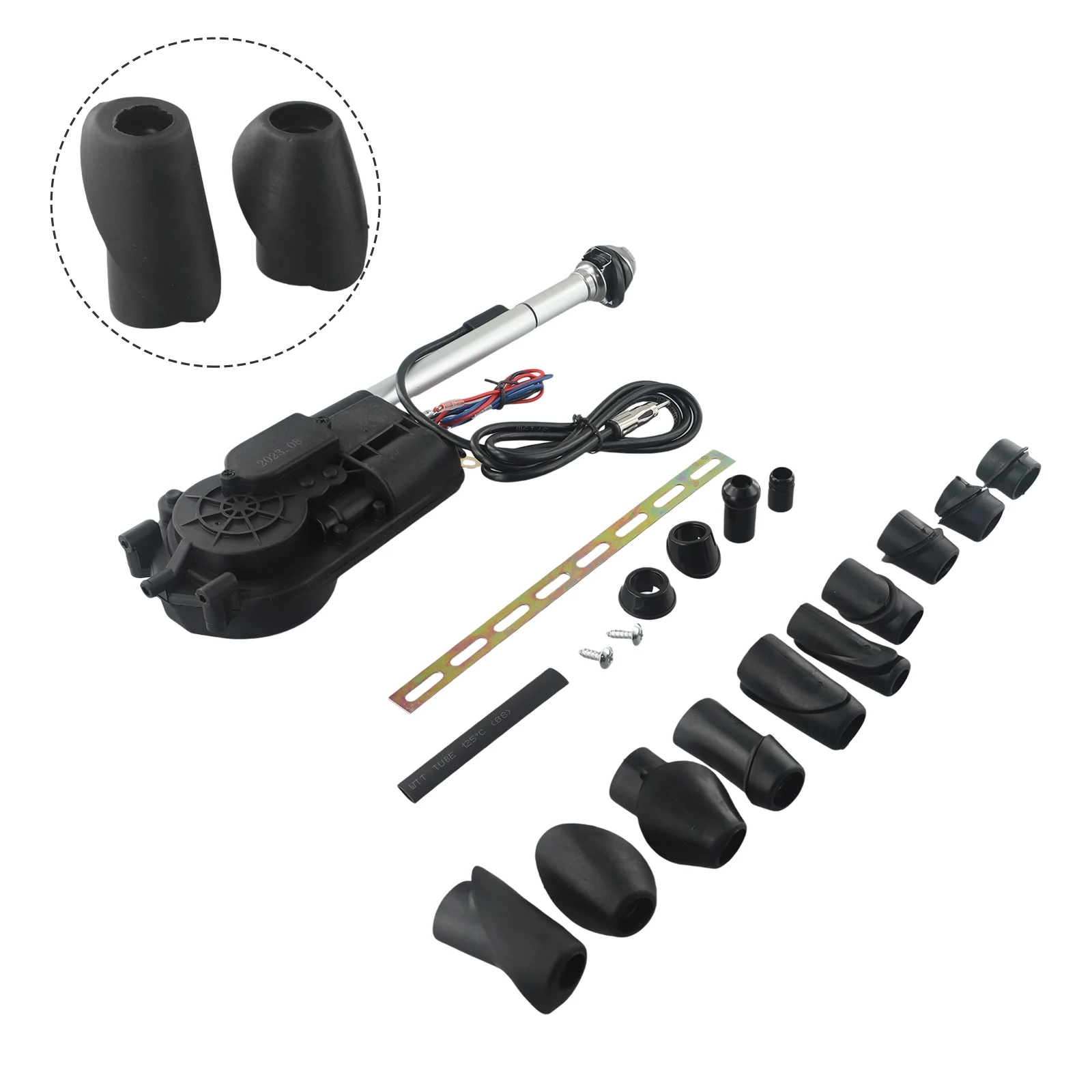 For Mercedes-Benz 120cm Auto Motor Power Antenna Kit 12V For Mercedes-Benz W140 W126 W124 W201 Car Parts & Accessories