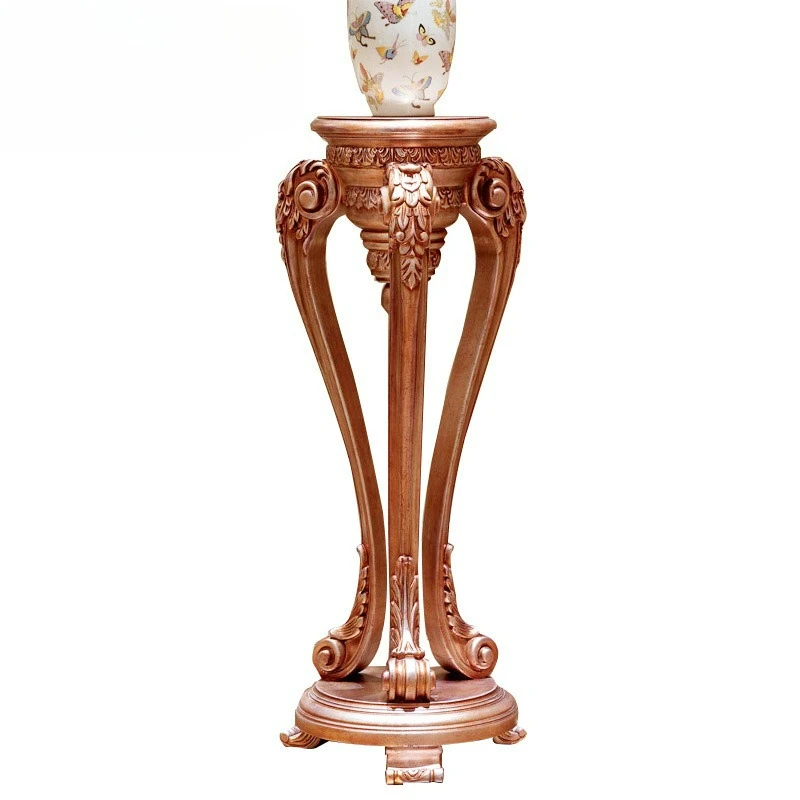 

Neoclassical solid wood flower stand