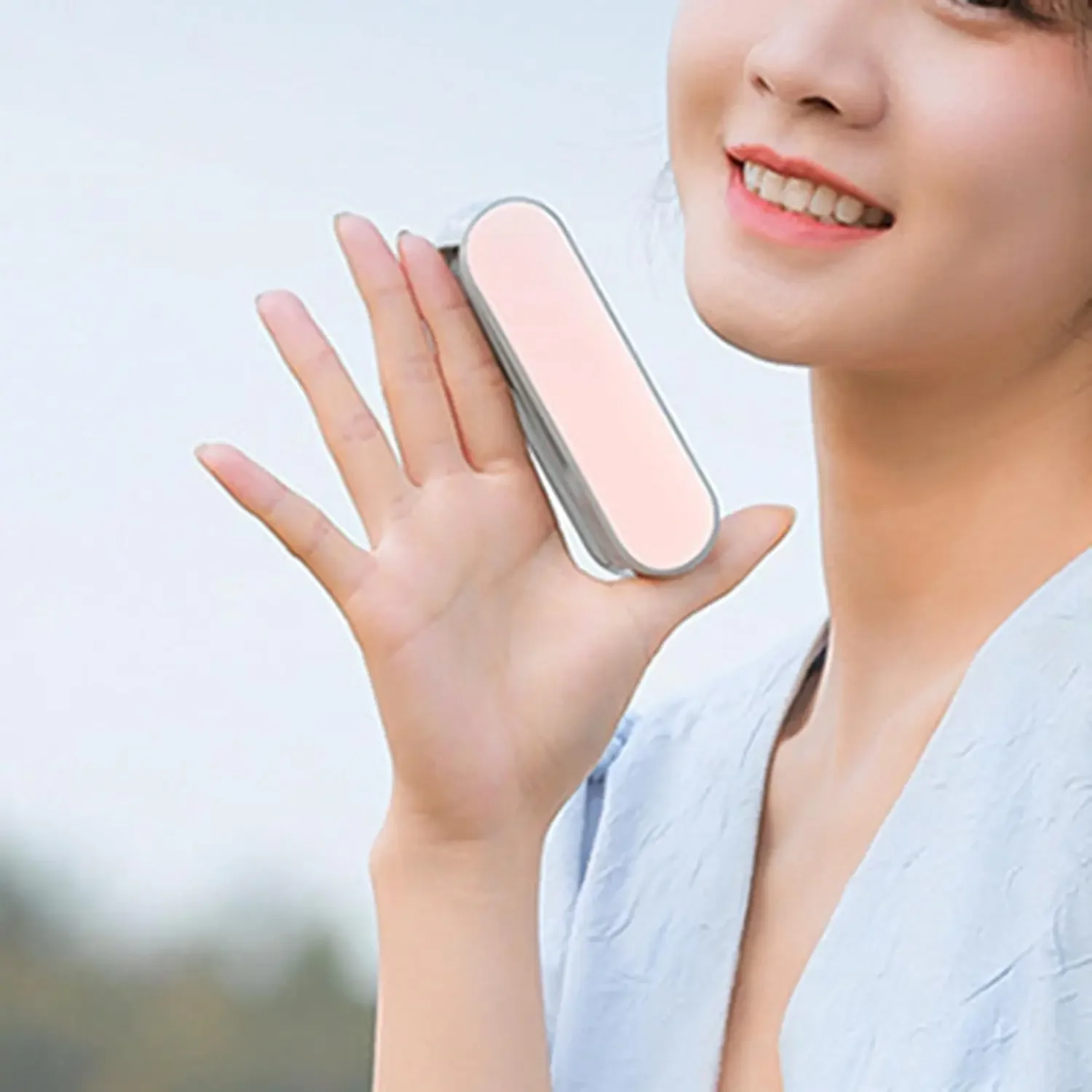 مروحة قابلة للطي، مروحة محمولة، USB قابلة لإعادة الشحن، مروحة جيب صغيرة محمولة رائعة للمكتب والتخييم