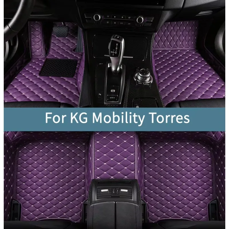 

Full Set Car Floor Mats For KG Mobility Torres EVX 2023 2024 2025 2026 Floor Mats For Cars Interior Accessories