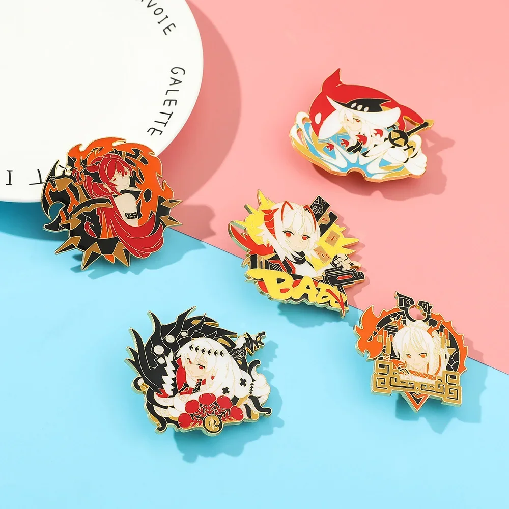 Accessories Brooch Game Gift Metal Badge Wholesale Cap Pins and Badges Brooches for Clothing Backpack Pin Lapel Backpacks Bag