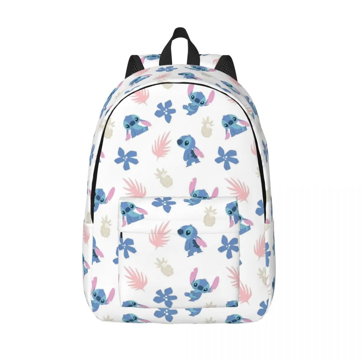 

Cute Stitch Collage Backpack for Men Women Fashion High School Work Daypack Cartoon Laptop Shoulder Bag Gift