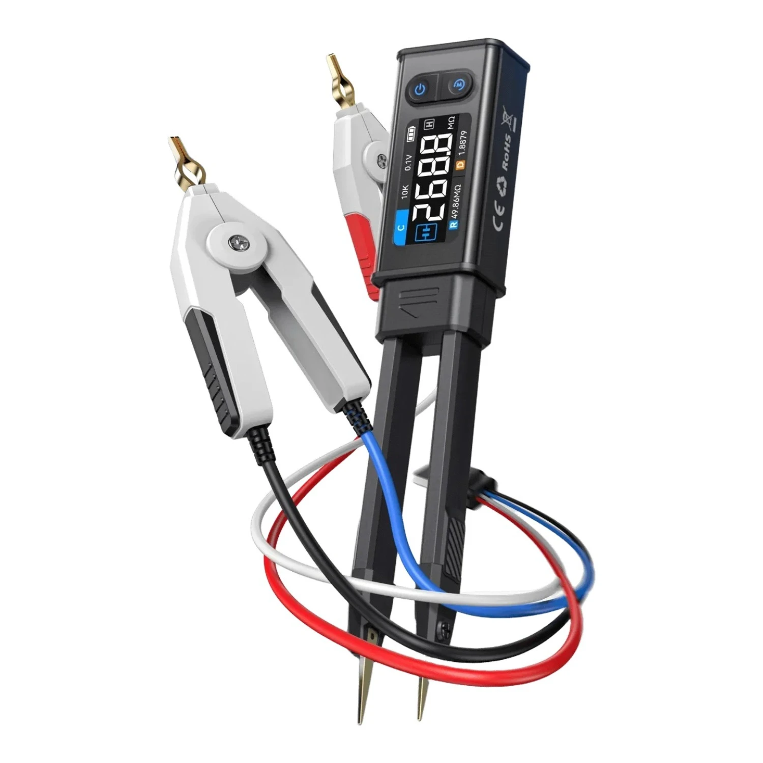 LCR-ST2 100K LCR ESR Meter 2-in-1  Tweezers Bridge