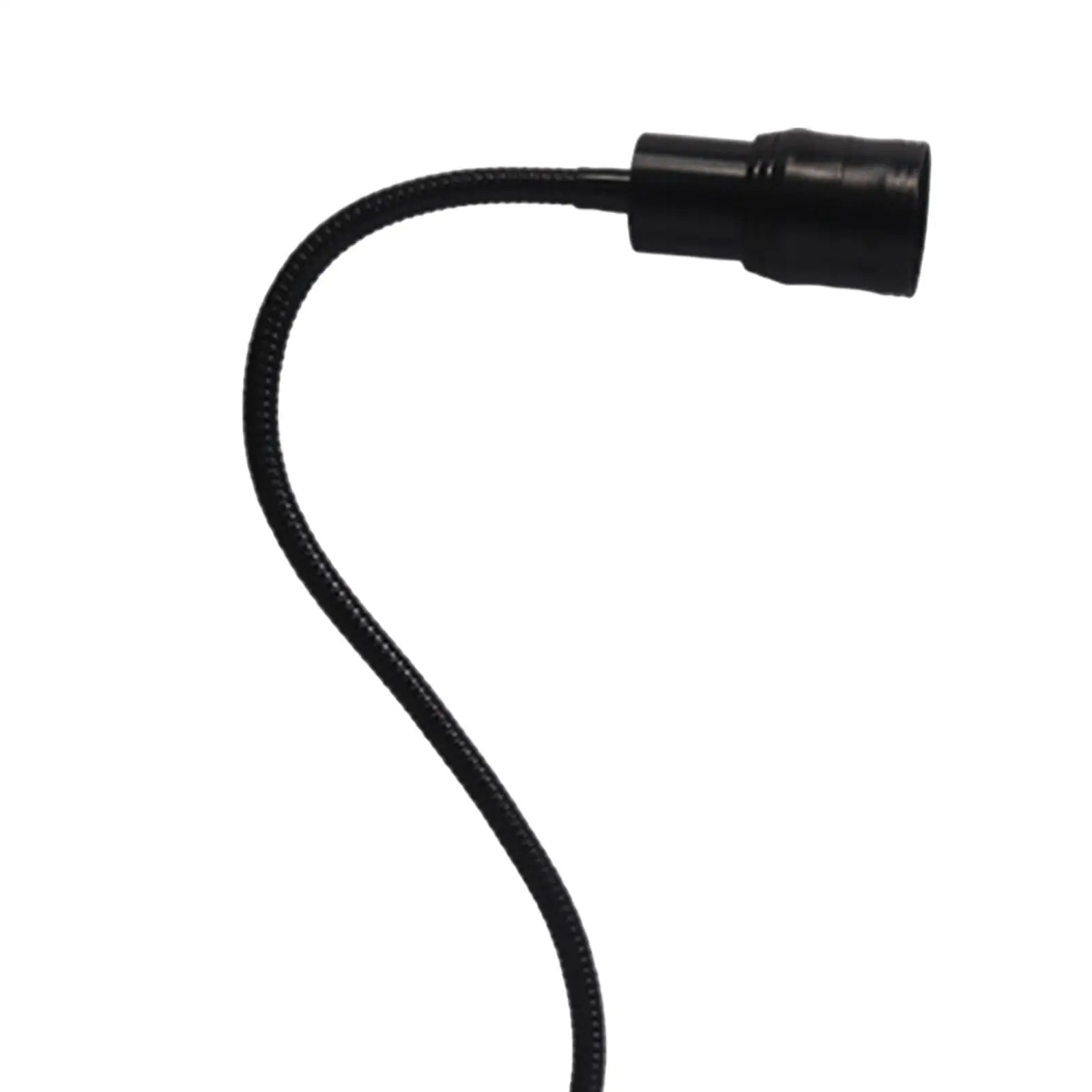 Luz de pestañas para extensión de pestañas, cuello de cisne Flexible con Pedal de pie con Clip portátil para estudio de belleza, salón de técnicos