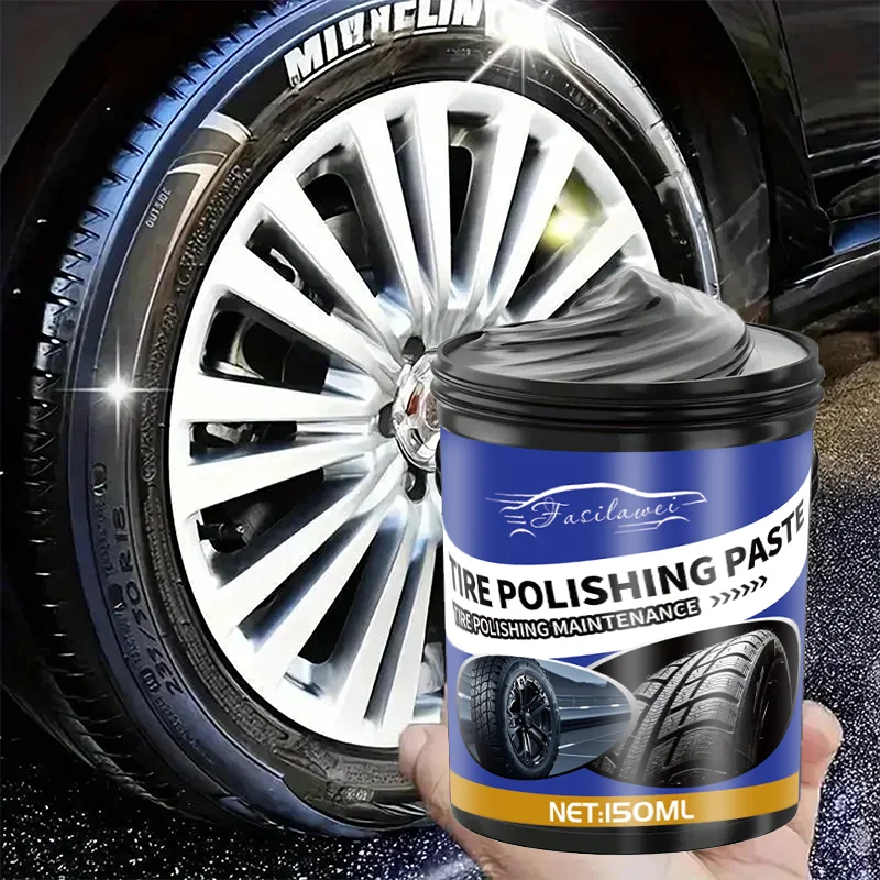 

Хороший воск для блеска автомобильных шин — стойкий блеск для пластиковых деталей, защита от старения, подходит для всех транспортных средств