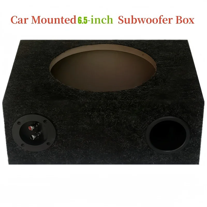 

DIY Vehicle Audio Modification, Subwoofer Speaker Box Body, 6.5-inch Car/Home Subwoofer Empty Box, Subwoofer Wooden Housing