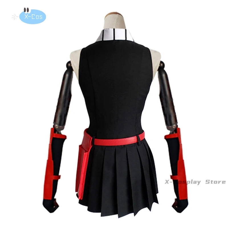 أزياء Akame التأثيرية perruque أنيمي Akame Ga KILL التأثيرية avec sac tenues de fête d'Halloween أزياء نسائية filles