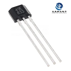 10PCS/LOT NEW HAL49E 0H49E AH49E SS49E S49E Marking 49E TO-92S Unipolar Type Hall Sensor