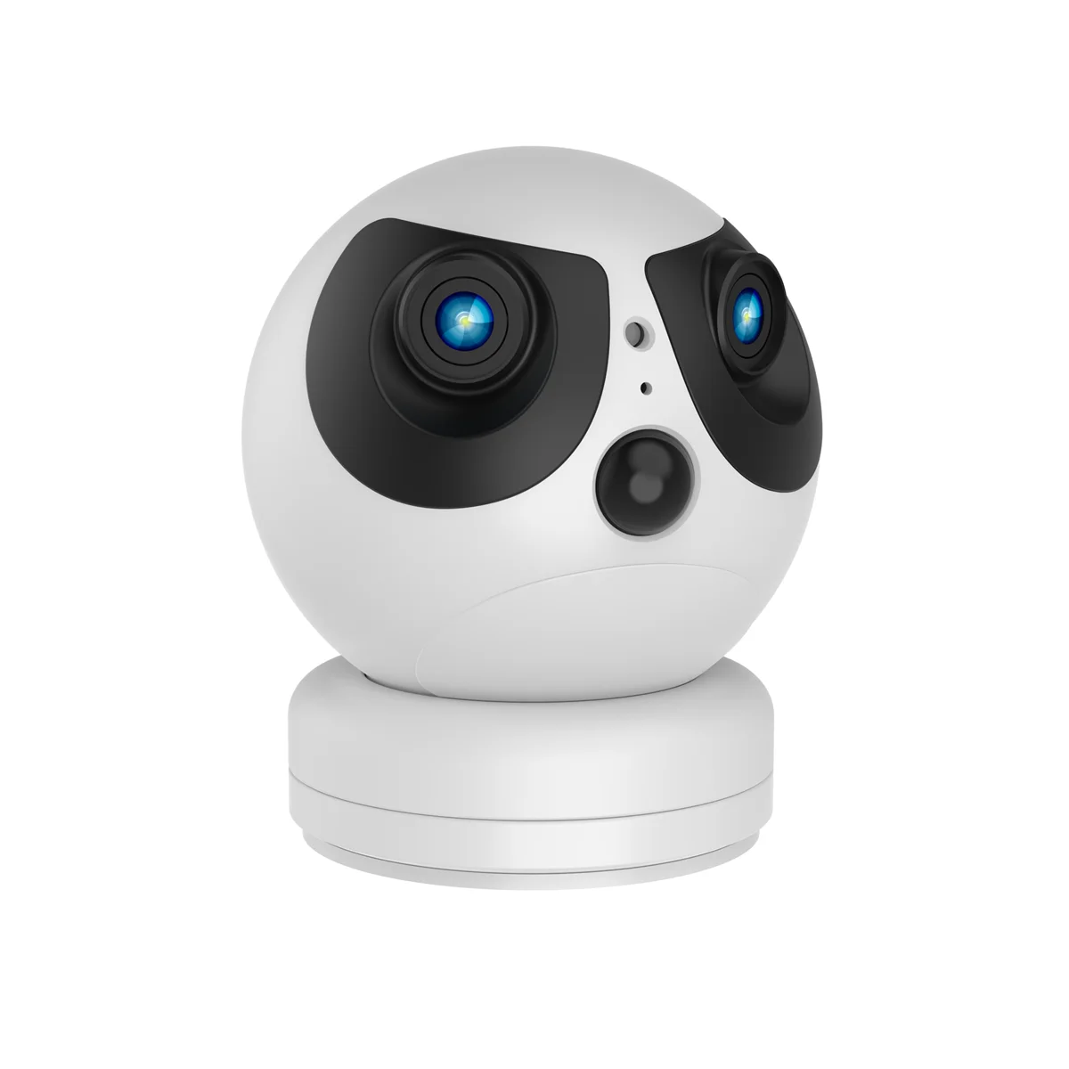 4MP UBOX APP Dual Lens Battery Power Wireless PTZ IP Dome Camera Full Color AI Humanoid Detection Home Security CCTV Monitor