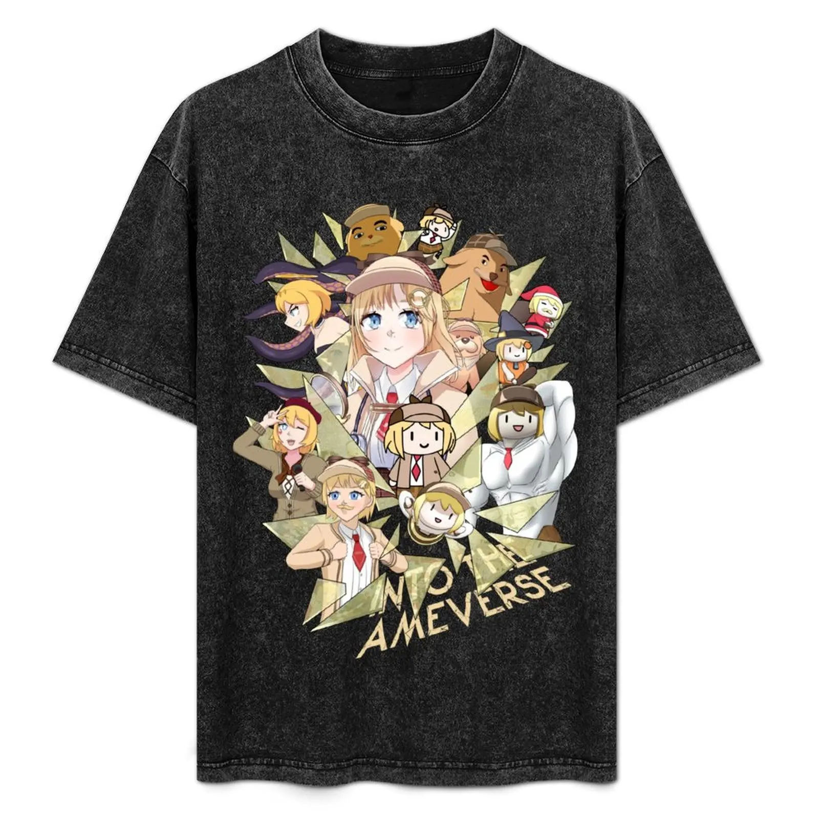 

Amelia Watson - Into the Ame-Verse T-Shirt Gym Wear Breathable Short Sleeve Tee