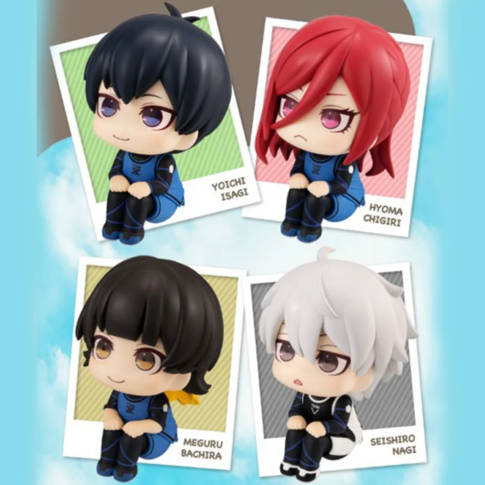 Figurki anime BLUE LOCK, lalki Isagi Yoichi, Nagi Seishiro, Bachira Meguru, Mikage Reo, figurki akcji, modele zabawek dla dzieci, prezent