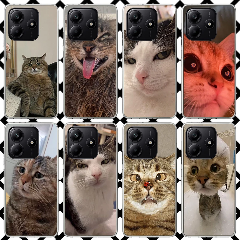 Чехол для телефона с забавными мемами Pet Cat для Xiaomi Redmi Note 14 14S 13 12 12S 11 Pro Plus 11E 11T 11S 10S 10 9S 5G Soft Cover Fundas Чехол для телефона с забавными мемами Pet Cat для Xiaomi Redmi Note 14 14S 13 12 12S 11 Pro Plus 11E 11T 11S 10S 10 9S 5G Soft Cover Fundas