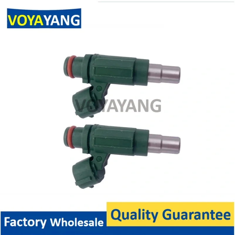 2PCS Nozzle for Kawasaki Brute Force 750 ER-6N ER-6F ER6N ER6F NINJA 650R VERSYS VULCAN 900 S Fuel Injector EAT287 49033-0011