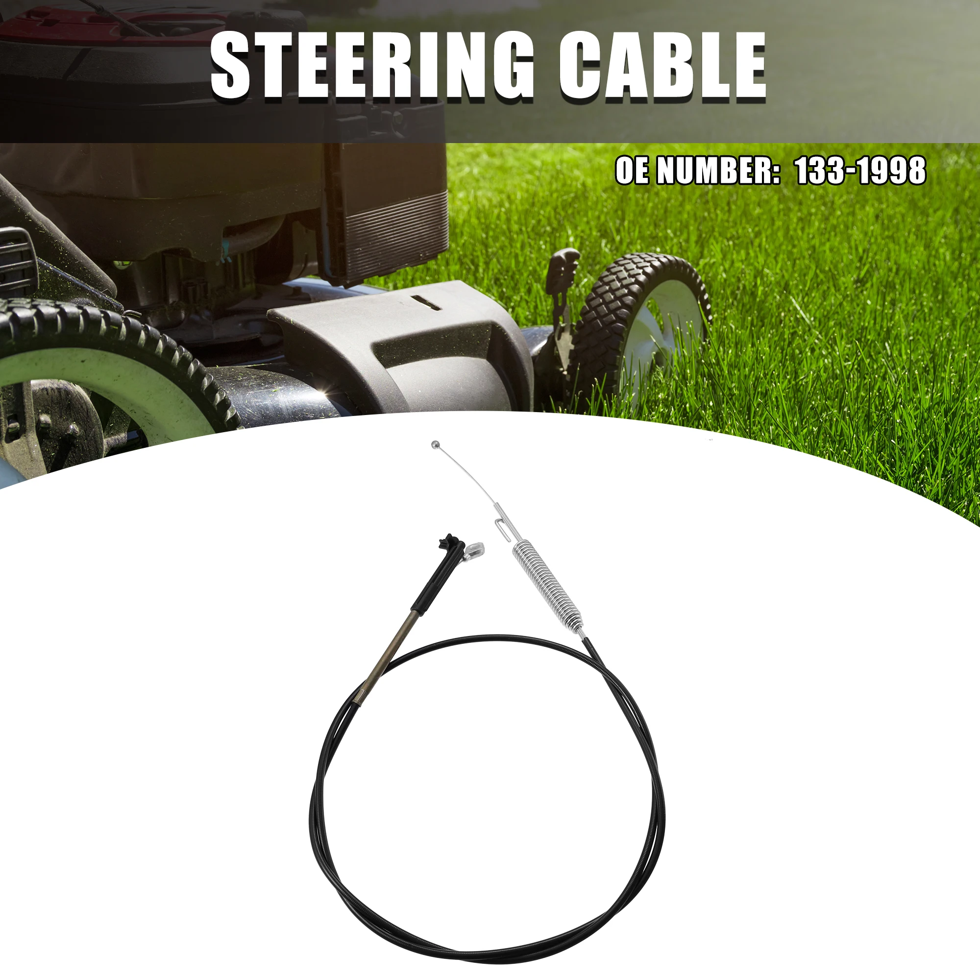 

Motoforti Brake Cable Replacement for Toro Timemaster Lawn Mower Blade 20978 21199 21199HD 21200 21810 21811 Brake Cable Wire