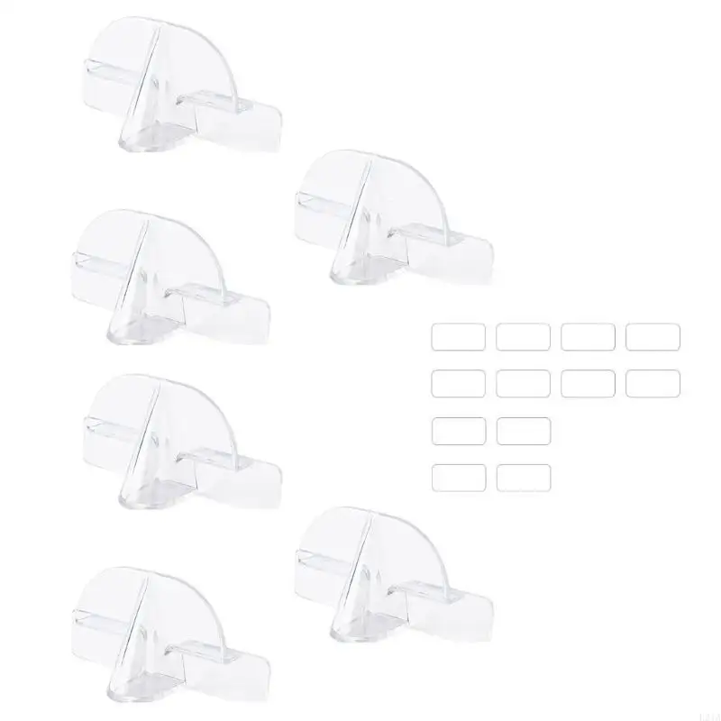 2025 New Pack of 6 Compact Glasses Storage Solution For Home Office And Vehicle Interiors