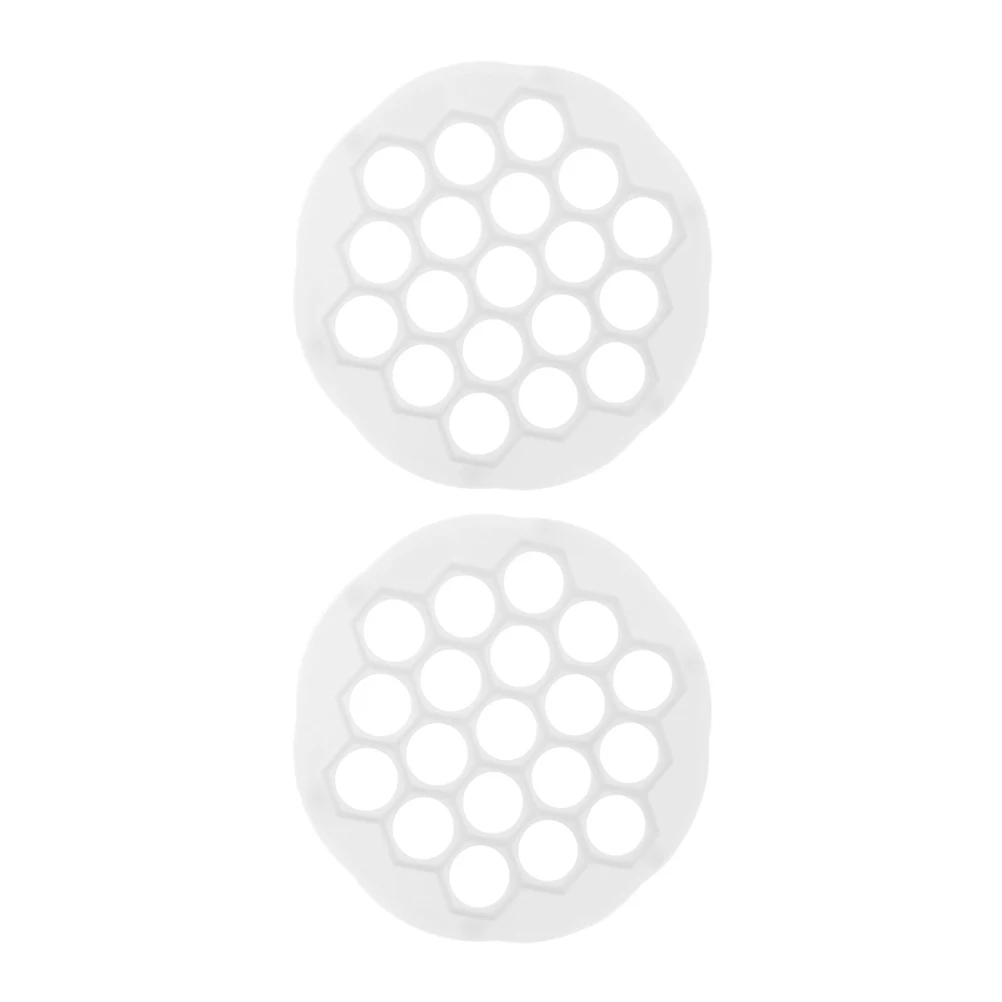 

2pcs Dumpling Maker Tool 19 Holes Mold Kitchen Gadget PP Material Home Ravioli Maker Food Making Mold