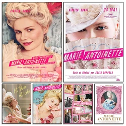 Classic Sofia Coppola Movie Marie Antoinette Film Poster Wall Art Kirsten Dunst Canvas Painting And Prints Home Theater Decor