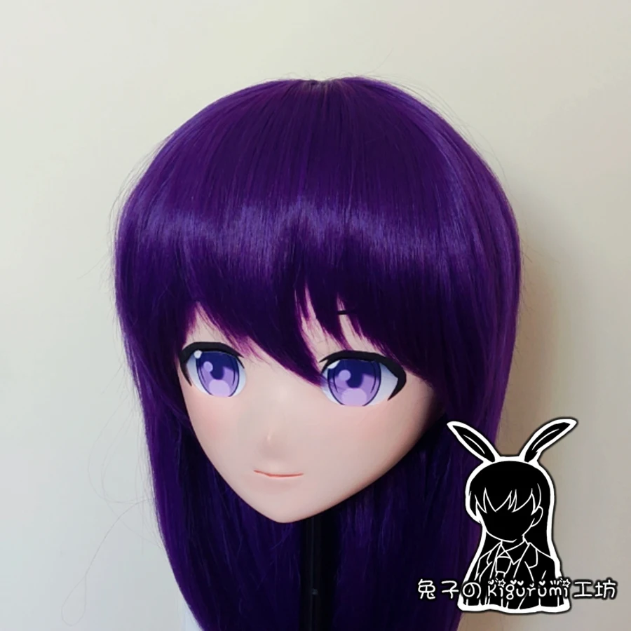 

(RB1274)Customize Handmade Full Head Female/Girl Resin Japanese Cartoon Character Animego Cosplay Kigurumi Mask Crossdresser