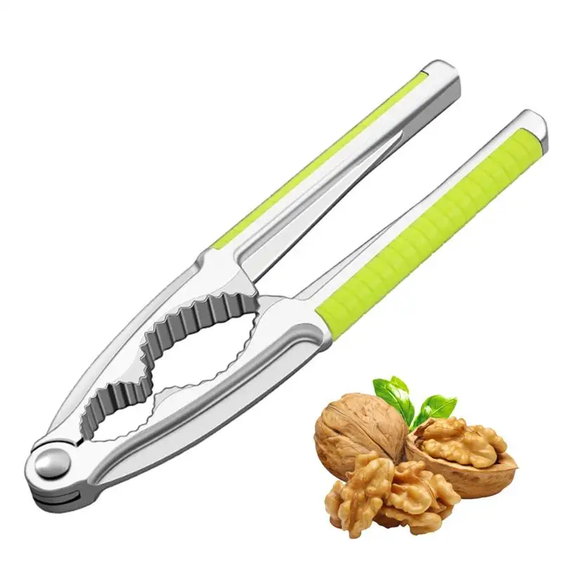 Pine Pecan Hazelnut Plier Nut Clip Multi-functional Quick Walnut Cracker Stainless Steel Nutcracker Kitchen gadgets