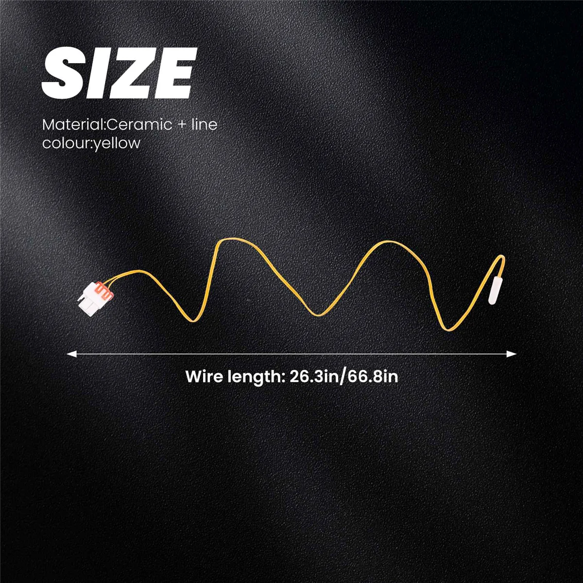 The New 4Pcs DA32-00006W Refrigerator Defrost Temperature Sensor Replacement Thermostat for AP41336842 DA32-10105R