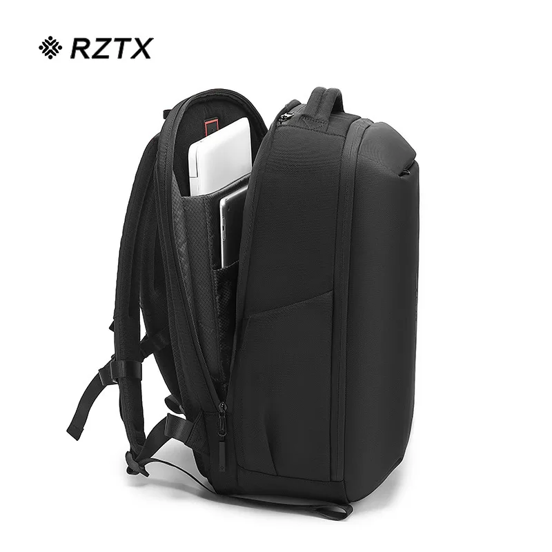 حقيبة ظهر كاجوال بسيطة وعصرية للتنقل في الأعمال مقاس 15.6 بوصة حقيبة كمبيوتر ذات سعة كبيرة