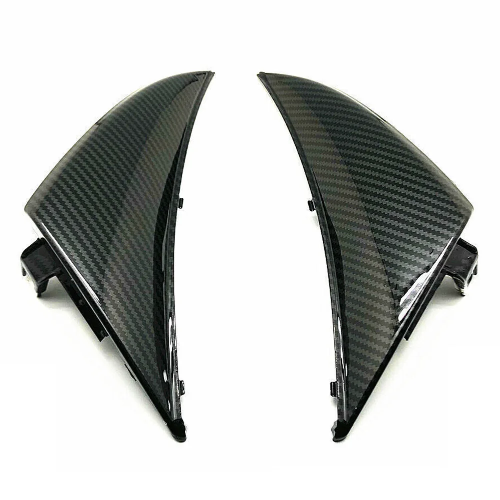 2pcs Motorcycle Air Dash Intake Cover Fairing Panel ForYamaha YZF-R1 2009-2013 Moto Carbon Fiber Air Dash Intake Panel Fairing