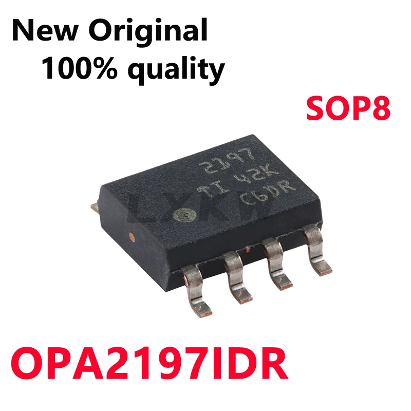 5/PCS New OPA2197IDR 2197 SOP8 Original Dual-channel precision operational amplifier chip In Stock