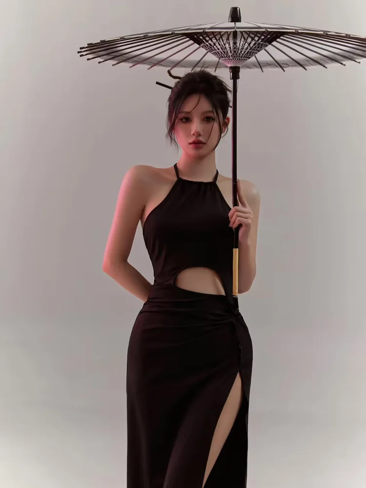 

2026 New Style Studio Personal Portrait Atmosphere Art Photo Clothing Chinese New Cold Sensation National Style Women's Fashion