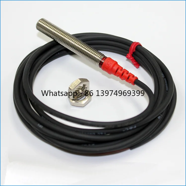 Welding Slag Resistant M8 F3c-08ks01-N 12~24VDC 1mm Round Proximity Sensor for Detection Position NPN No