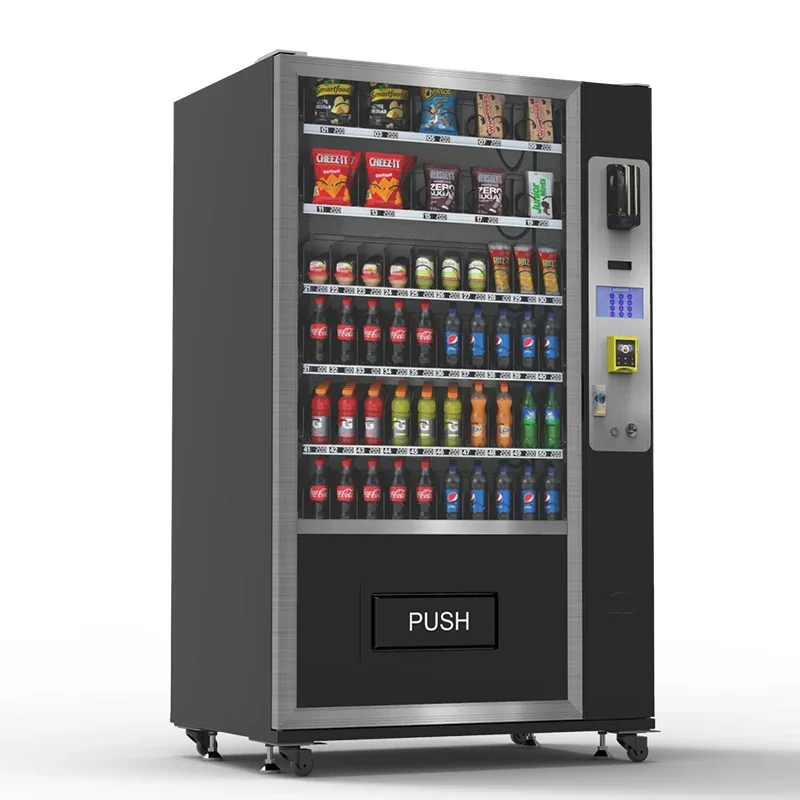 Gcash Refrigerated Healthy Vending Machines For Retail Items With Inventory Management For Gym Office