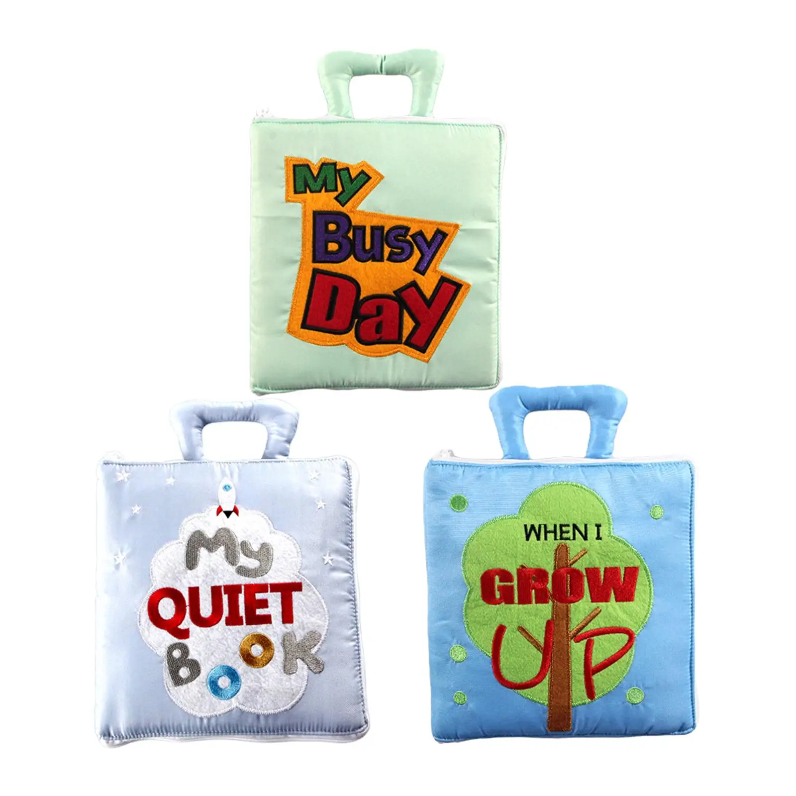 

Soft Preschool Development Toys Story Book-Bath toys Stroller Toy Learning Story Book