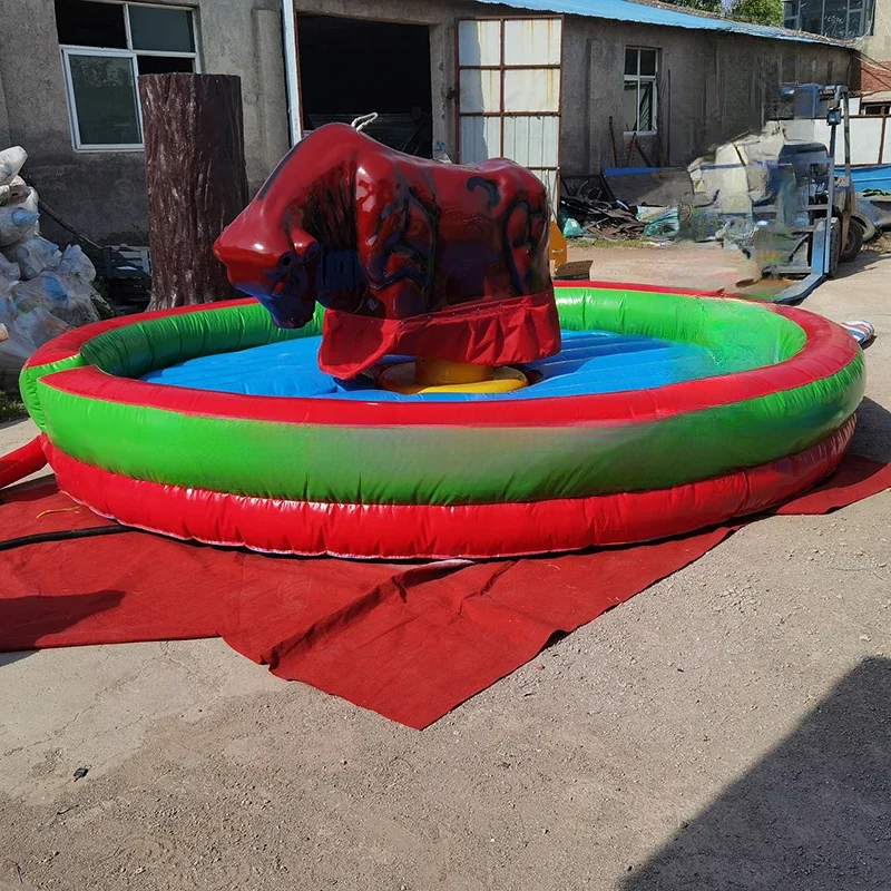 Commercial Mechanical Bull Ride Machine Adults Inflatable Rodeo Bull Ride Bullfighting Bull for Sale