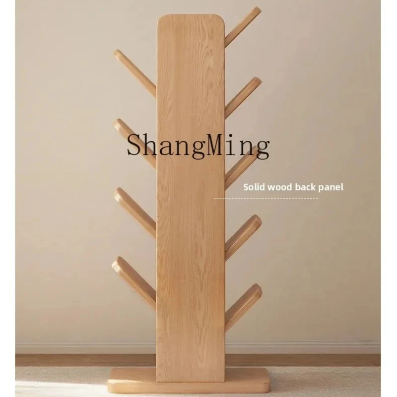 FG High Fashion Home Solid Wood Bookshelf Floor Shelf Office Corner Bookshelf Integrated Wall Picture Book Shelf