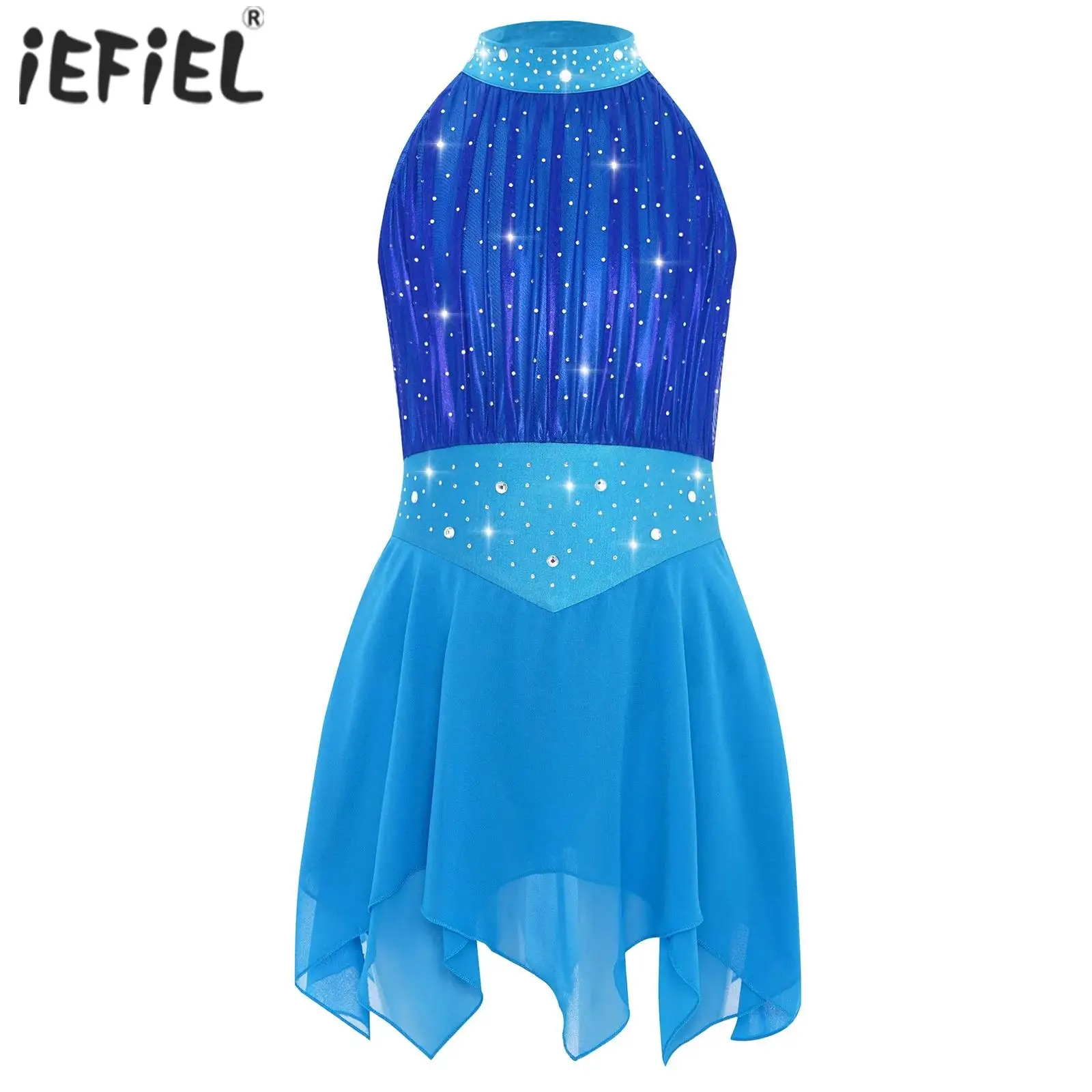 criancas-meninas-ginastica-patinacao-ballet-camisa-traje-brilhante-strass-renda-floral-malha-contornado-danca-lirica-collant-vestido